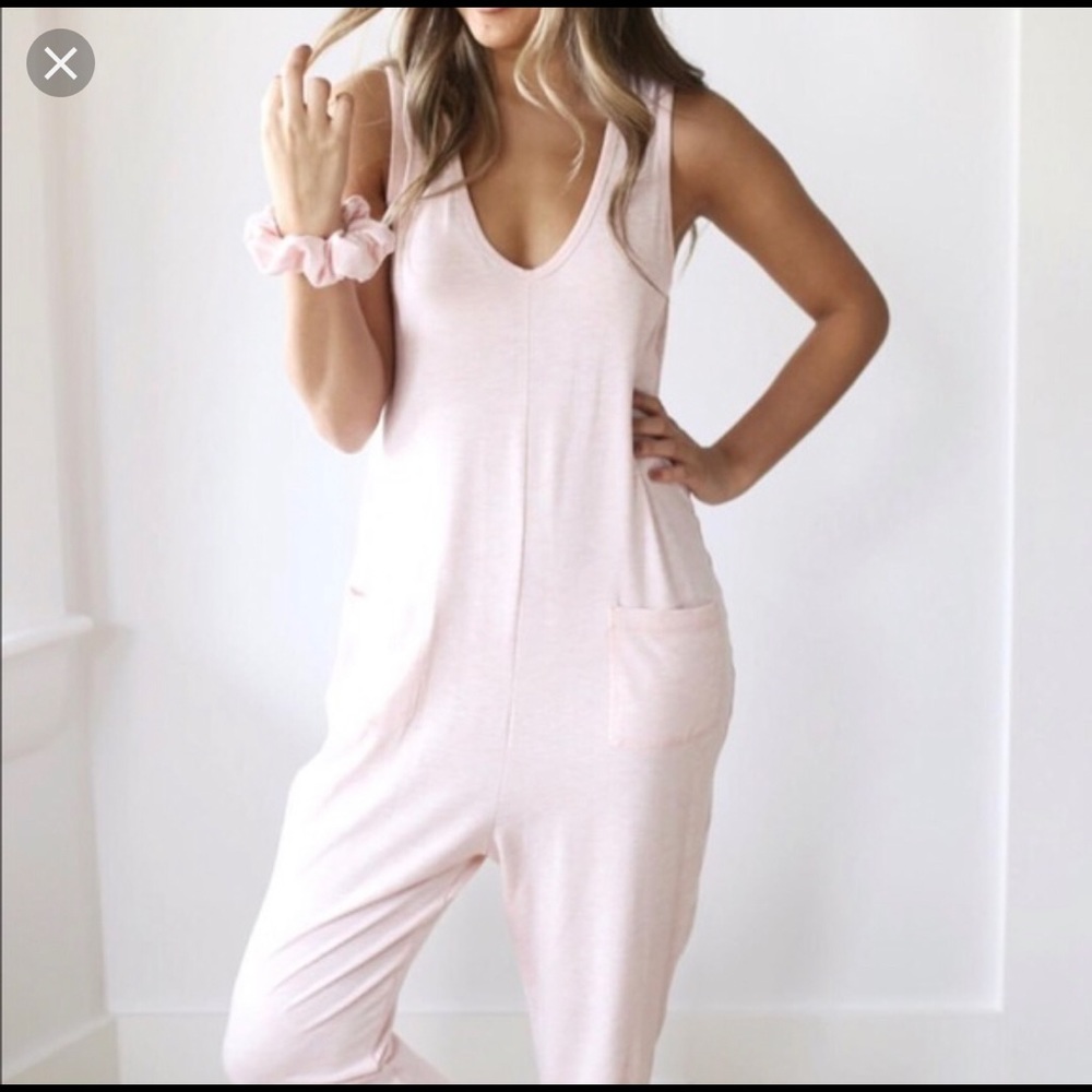 Smash + Tess Saturday Romper pink XL
